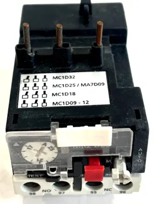 NEW MCG MR2D25322 OVERLOAD RELAY MR2D25