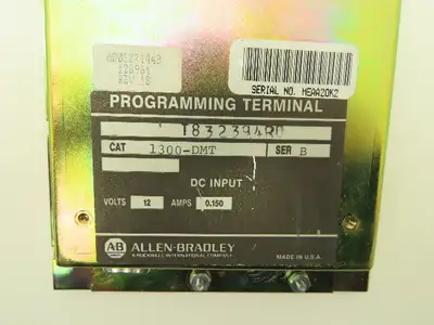 Allen Bradley 1300-DMT Programming Terminal Series B Rev 10 Lot of 5
