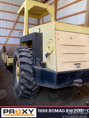 Used 1999 BOMAG BW213D Single Drum Rollers Michigan US | Proxy Equipment #1385224