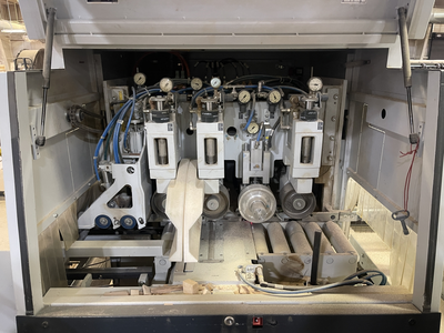 Weinig Optisaw System with Luxscan Combiscan and 3 Opticut 450 Quantum