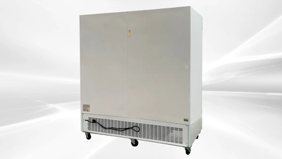 171-0343 80" 3 Glass Door Self Contained Freezer