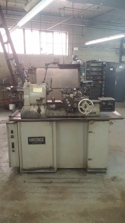 Used Hardinge HC CF Turret Lathes (Ram & Saddle) Quebec CA | Machineco #1256407