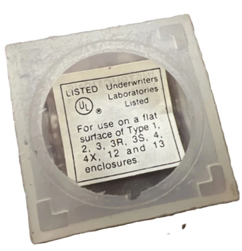 Eaton E30KT3 Pushbutton Switch Boot, E30 Series, Transparent Boot [New]