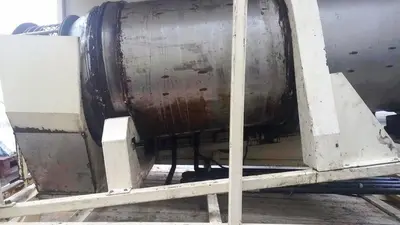 750 L Andritz Mixer Coater S/S Rotary Drum Type CT 15