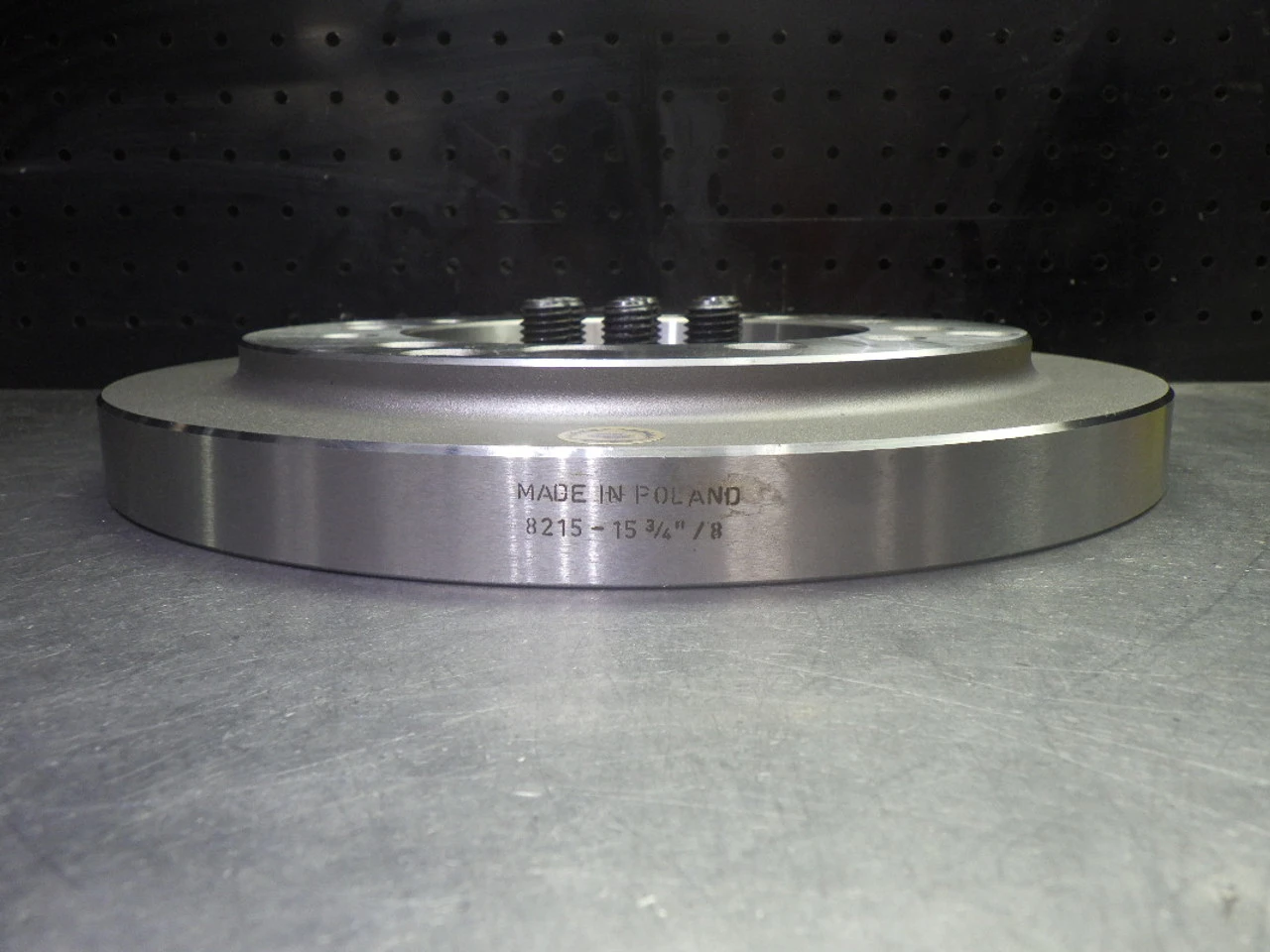 Bison Set Tru A2-8 Adapter Plate For 16" Chucks 8215-15 3/4"/8 / 7-874-168 (LOC1083B)