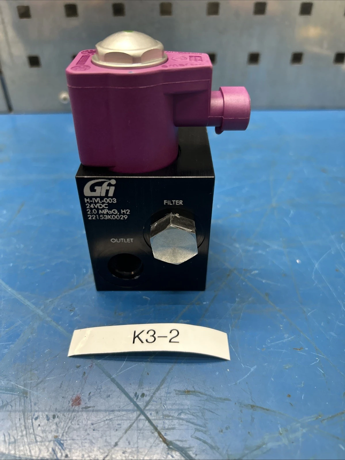 New GFI Isolation Valve H-IVL-003 Hydrogen NNB + Warranty & Fast Shipping 🇺🇸