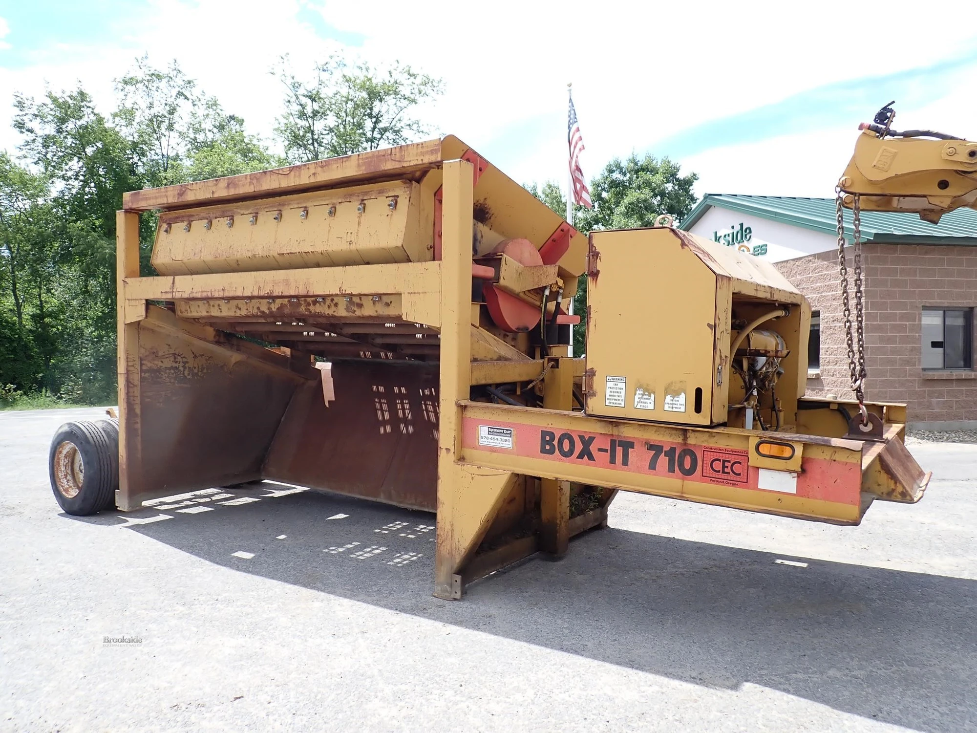 Used 2003 CEC BOX IT 710 Vibratory Screens Massachusetts US | Brookside Equipment Sales #1422202