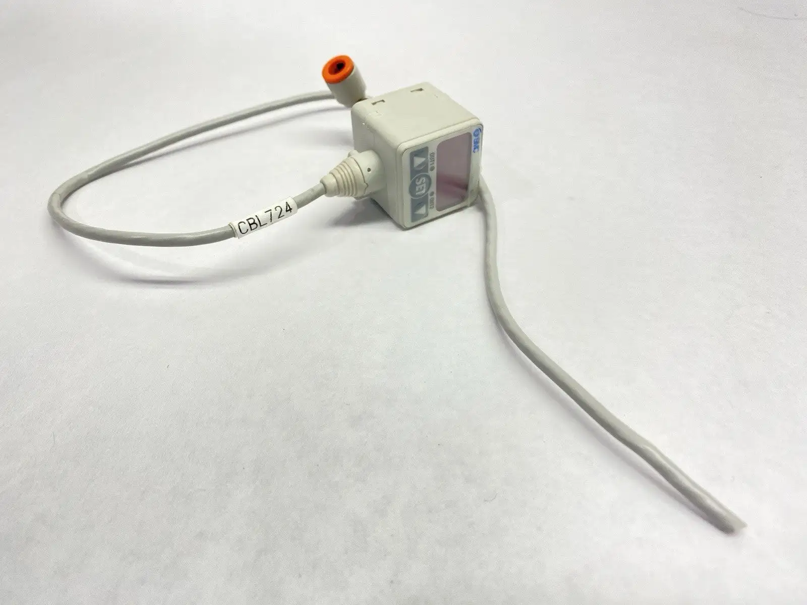 ISE40-T1-62L | SMC  Pneumatic Pressure Switch 12-24VDC CUT CORD - Used