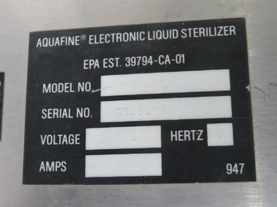 Used AQUAFINE _UNKNOWN_ Light Sources / LED | OCO Industrial #1731716