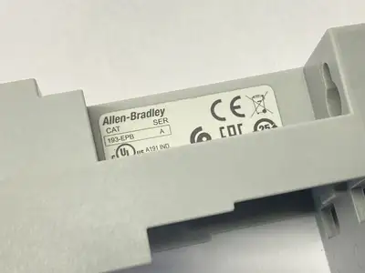 USED ALLEN BRADLEY SER A E1 PLUS DIN RAIL/PANEL ADAPTER