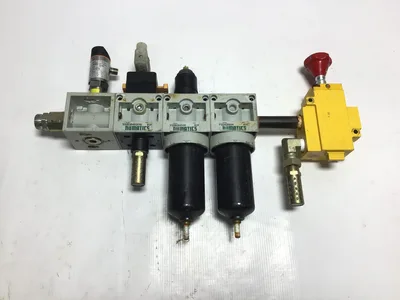 Numatics Flexiblok S32EG04EIGKMQ/P32BG04AGM/F32AG04AM Pneumatic Filter/Regulator, Lubricator