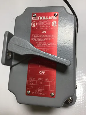 USED HUBBELL KILLARK FXS-1C