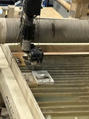 Used 2010 OMAX 60120 Waterjet Cutters British Columbia CA | Lenmark #1424094