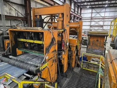 60" x 1/2" x 60,000 Lbs. Herr-Voss Slitting Line