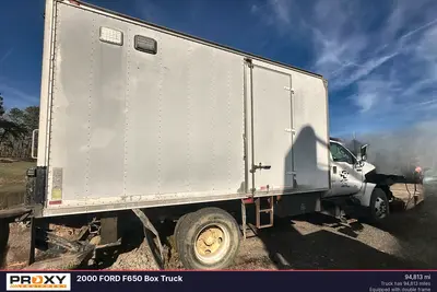 Used 2000 FORD F650 BOX TRUCK Box trucks New Jersey US | Proxy Equipment #1384905