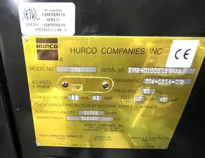 2012 HURCO TM8 CNC Lathes | CNC EXCHANGE (10)