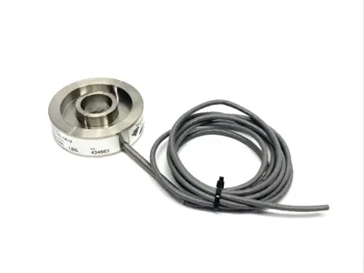 THC-IK-V | Transducer Techniques  Through-Hole Donut Load Cell Force Sensor 0-1K LB - Used