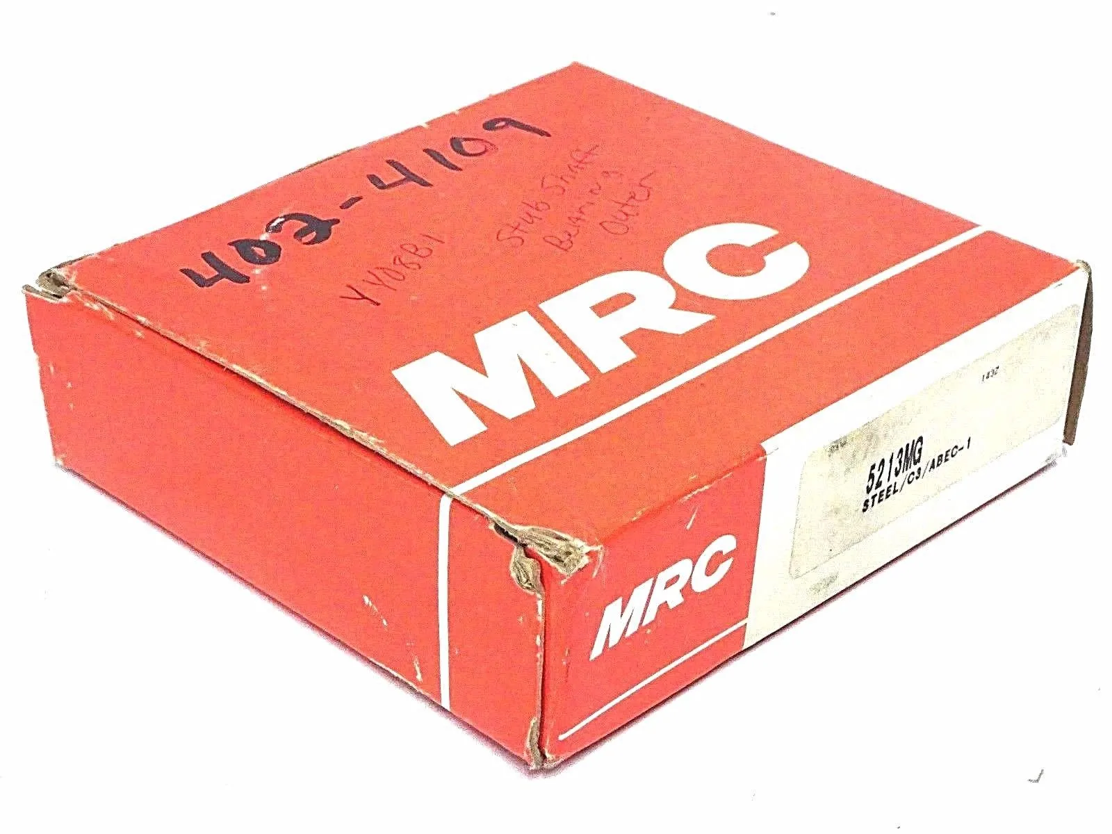 NEW MRC 5213MG DOUBLE ROW BALL BEARING, STEEL/C3/ABEC-1
