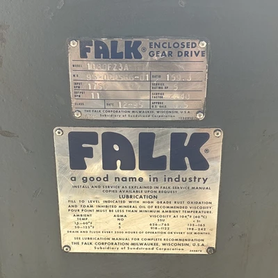 Used Falk 1080FZ3A Gearboxes Indiana US | J&J Industrial Supply #1411574