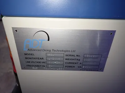 USED 2009 ADVANCED DICING TECHNOLOGIES LTD 921