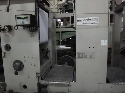 USED 1981 BOBST LEMANIC HELIO CH 650