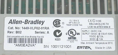 NEW ALLEN BRADLEY 1440-VLF02-01RA LFDYNAMIC MEASUREMENT MODULE 1440VLF0201RA NEW