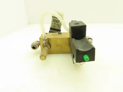 Lutze 1-Way Brass Flow Control Dual Solenoid Valve 24V Freise GmbH