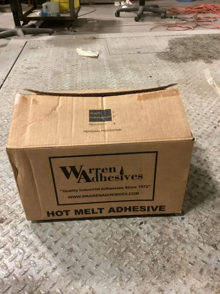 25 LBS Warren Adhesives HM 8657 Hot Melt Glue Adhesive Pellets for Nordson -NIB