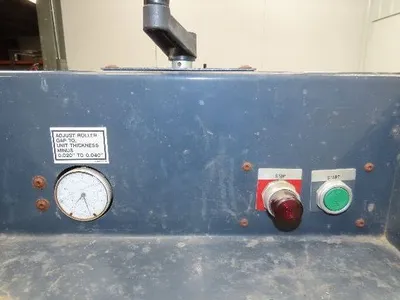 Edgetech G I 3160 Laminator Roll Press System 60" Powered Feeder Press 120V