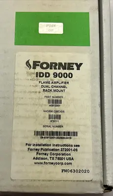 Used FORNEY 40812001 Industrial Controls Ohio US | Surplus Asset Holdings #1225551