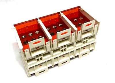 BDBLCS5K3FS | Burndy  3-Pole Finger-Safe Power Distribution Block 600V 310A CU9AL - New Other