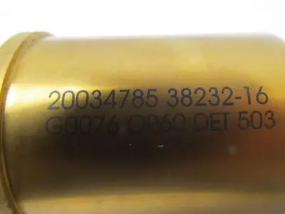 Moeller 20034785 38232-16 Press Fit Button Blank w/ counterbore relief