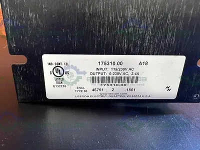 USED LEESON ELECTRIC 17510.00 MOTOR CONTROLLER 115/230 V AC