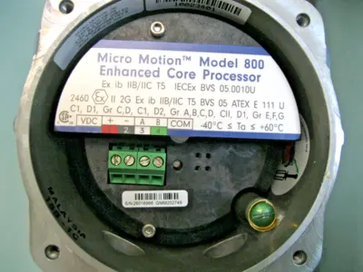 Used Micro Motion CMF050 M999N2BAEZZX Sensors New Hampshire US | Bitter End Trading #1452747