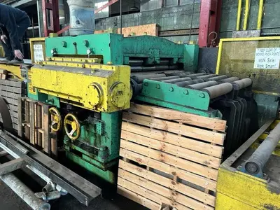 60" x 0.250" x 45,000 LB WEAN/MCKAY CUT TO LENGTH LINE
