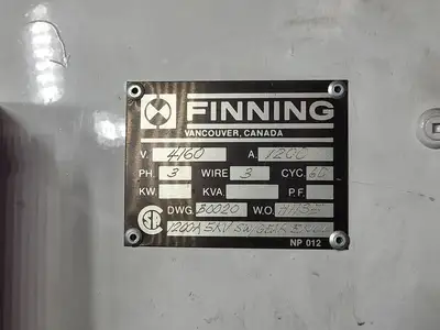 5 kV E-House Genset Control Room PDC w/ 9 x 1200 amp Breaker