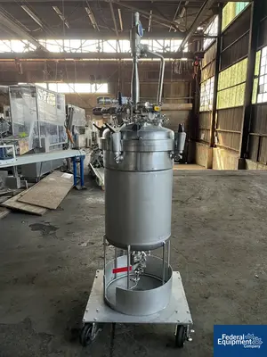 USED Alloy Products 100 Liter Alloy Products Receiver Tank, 316L S/S, 15#
