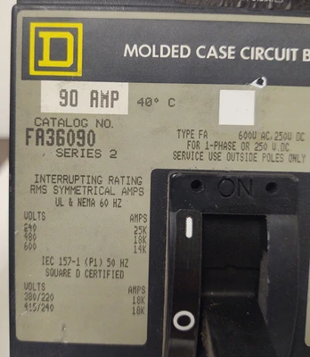 USED Square D FA36090