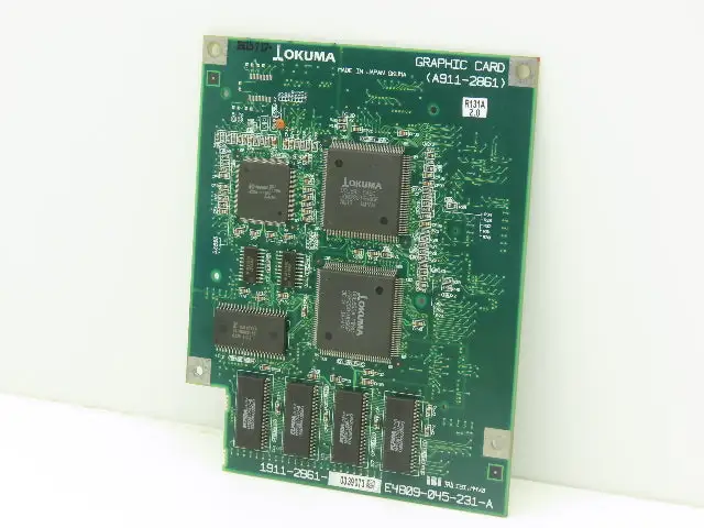 Okuma E4809-045-231-A Printed Circuit Board Module PCB Graphic Card A911-2861