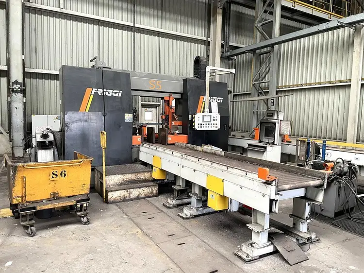 Used FRIGGI HEAVY DUTY 660 X 700 MM CNC Horizontal Band Saws | Apt International N.V #364779