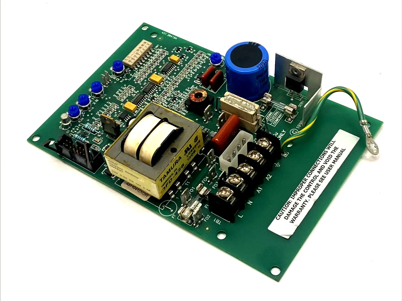 USED BODINE ELECTRIC DC MOTOR CONTROL CIRCUIT BOARD