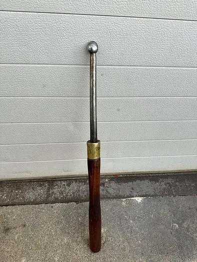 Metal Planishing Spinning Tool ~ 25" Length - Tip 1" ~ (5800)