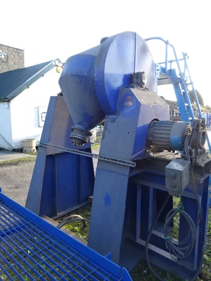 250L M/S Gardam Double Cone Mixer