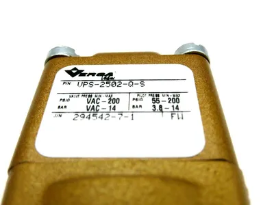 NEW VERSA VPS-2502-Q-S TWO-WAY VALVE VPS2502QS