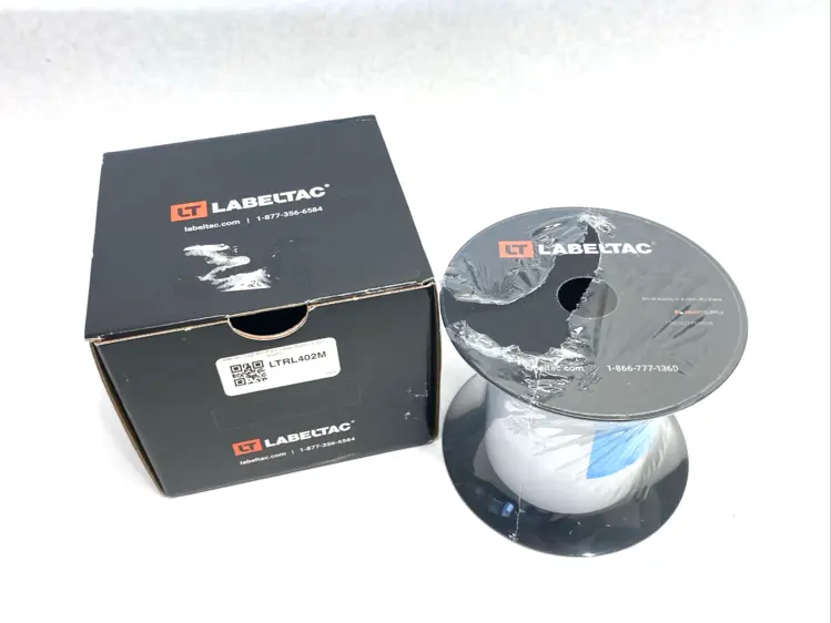 New | in-Stock LABELTAC MAGNETIC RACK LABEL, WHITE 4" X 25'/ROLL Blank Label Michigan US | Maverick Industrial Sales #1093059