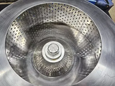 US Filtermaxx PTDM-25 perforate basket centrifuge, 316SS.