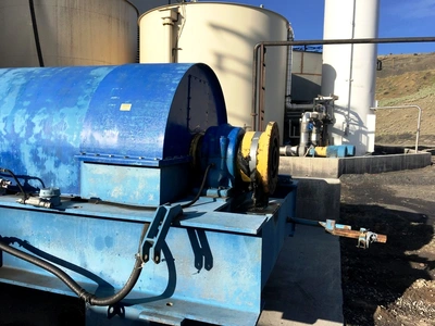 (2) Bird 44 x 132 solid bowl decanter centrifuges, CS.
