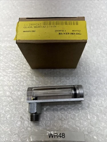 **New Liquid Level Gauge Glass Sight ;SZ 2-7/8 IN RS-NTP-503-11G Fast Shipping #