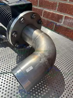 Unbranded  Diffusion Pump 8" x 36" w/ 4" Stainless Steel Elbow