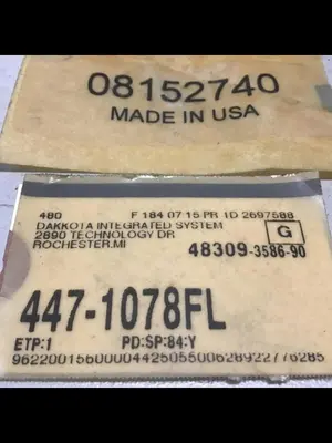 USED VAN DORN 447-1078FL